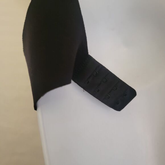 34A AUDEN Womens Black Plunging Padded Underwire Back Closure Push-Up Bra 3D - Picture 7 of 10